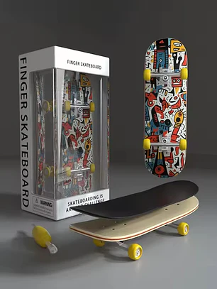 Tabla fingerboard 29 mm completa Semi profesional Bolkskate Art
