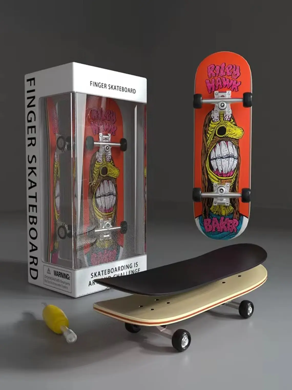 Tabla fingerboard 29 mm completa Semi profesional Bolkskate Baker 1