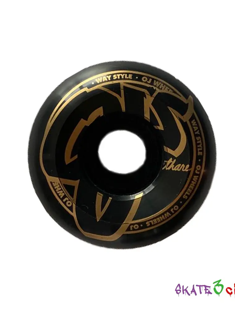 Ruedas OJ Wheels Black/Gold 52 mm 90A – Novedad 2