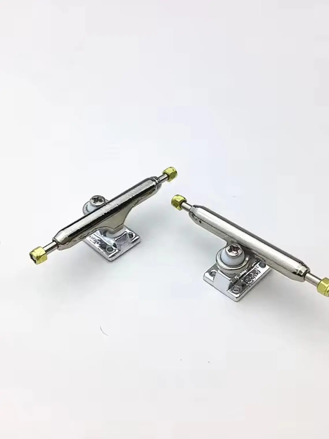 truck 34mm Fingerboard Profesional Kingpin invertido base Silver 1