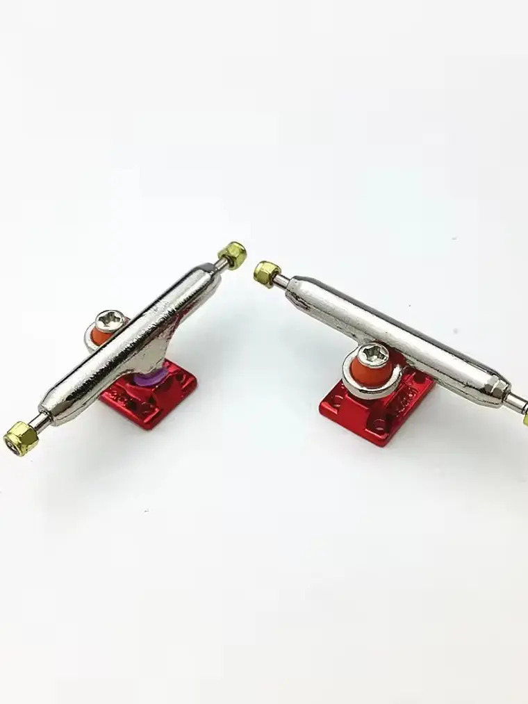 truck 34mm Fingerboard Profesional Kingpin invertido base Red 1