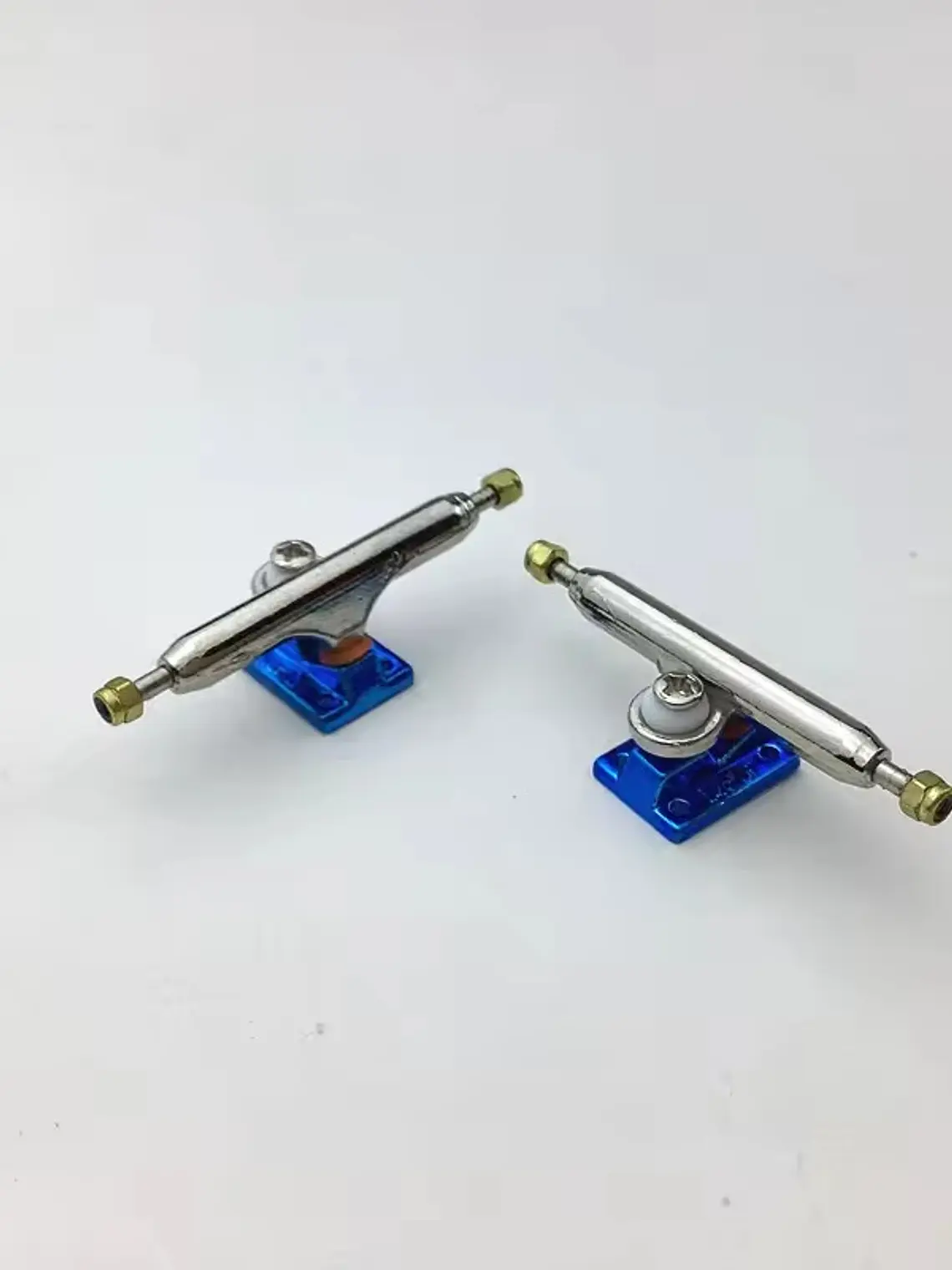 truck 34mm Fingerboard Profesional Kingpin invertido base Blue 1