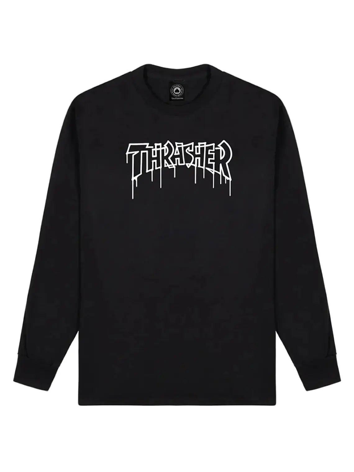 Thrasher - Polera Manga Larga One Liner Black 1