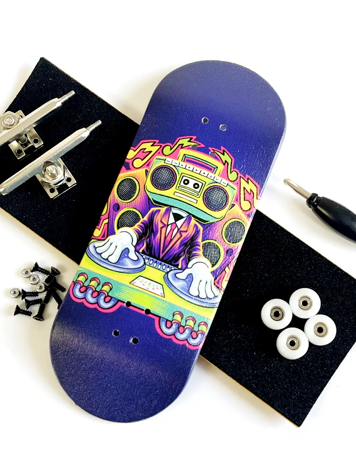 Tabla fingerboard 36mm DJ completa 1