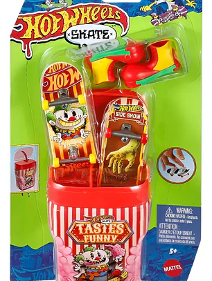 Hot Wheels Mini Patinetas Set Tastes Funny
