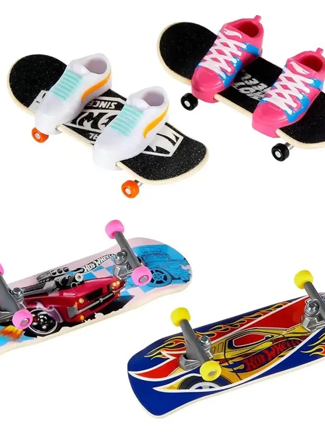 Hot Wheels Skate Set De 4 Gnarly Grind Pack 3