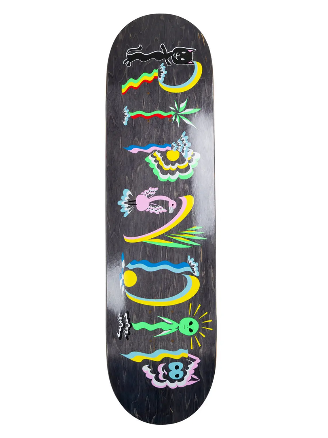 RIPNDIP - TABLA VENICE BLACK 8.50X31.75 + LIJA DE REGALO 1
