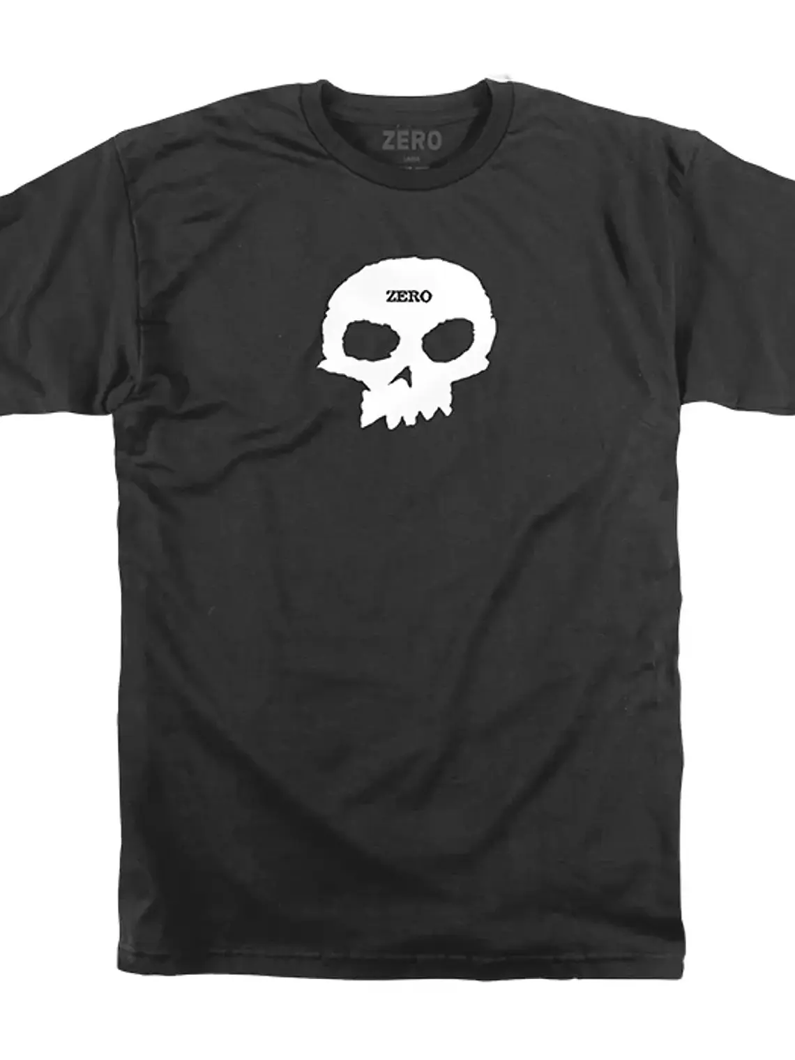 Polera Zero - Single Skull Black/White 1