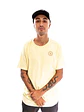 Polera Manga Corta Spitfire Wheels Hombre Amarillo - Miniatura 2