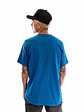 Polera Manga Corta Spitfire Bighead Hombre Azul - Miniatura 2