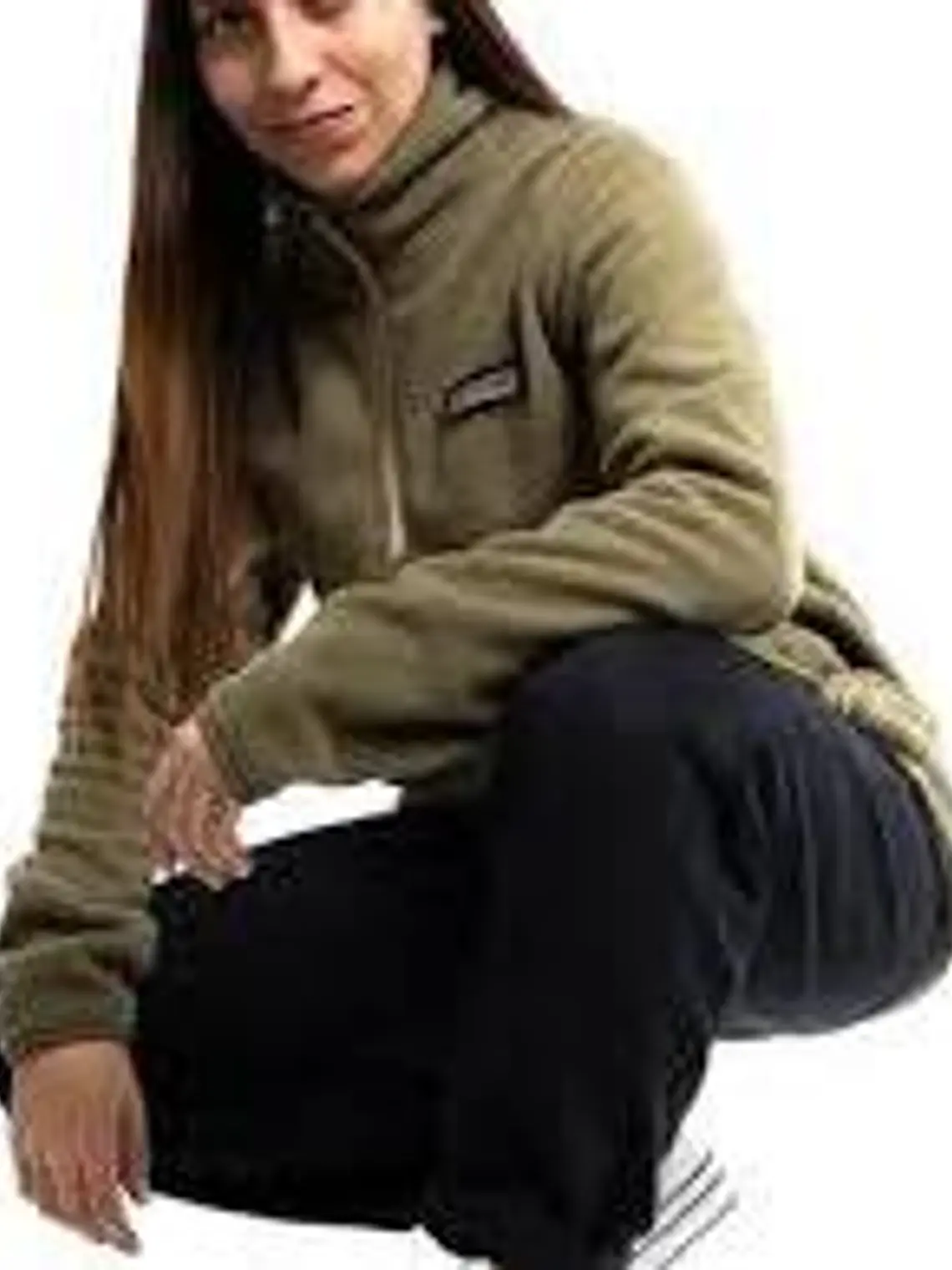Polerón Polar De Mujer Spitfire 360 Half Zipper Verde Talla L 2