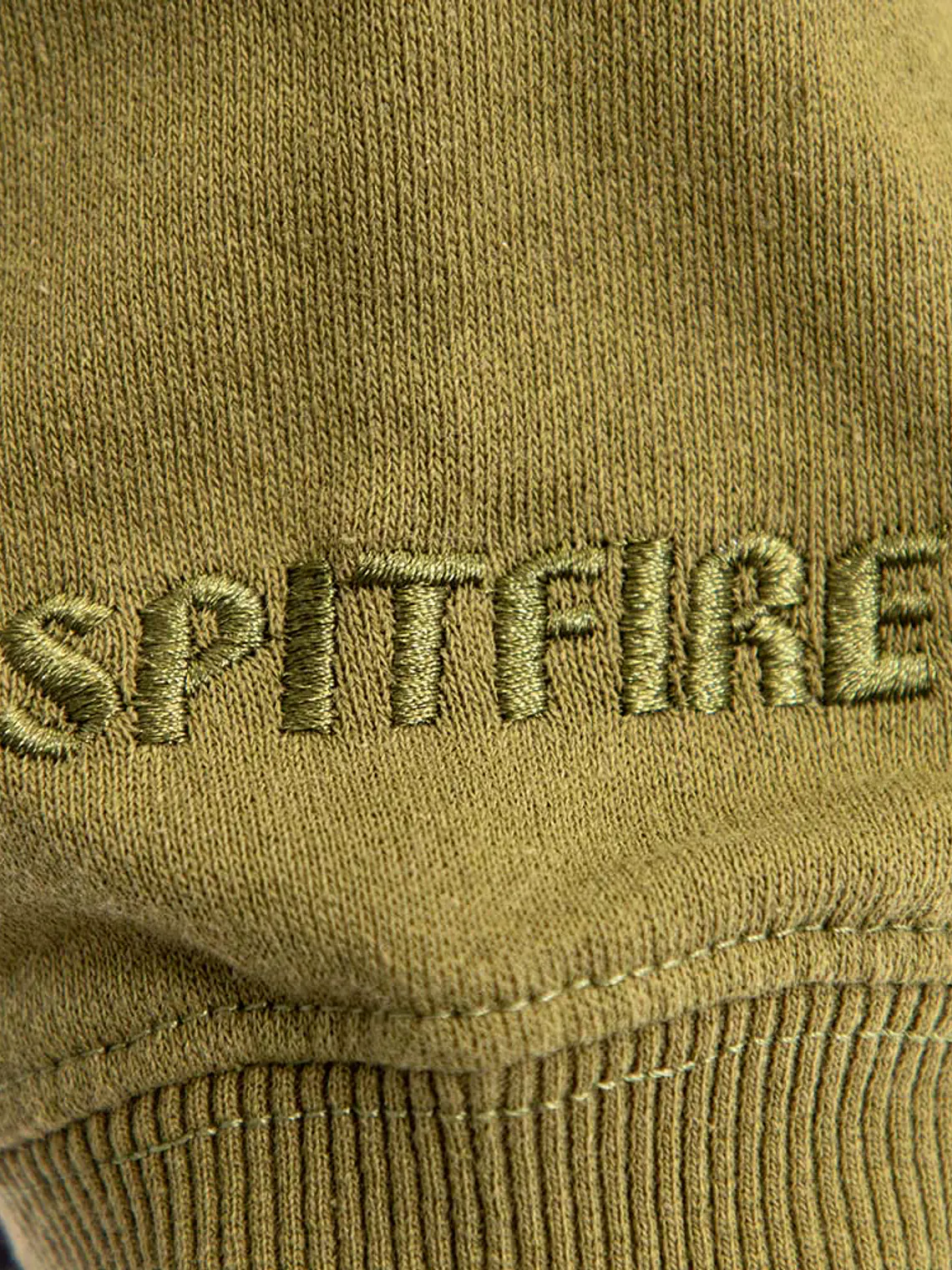 Polerón Hoodie Spitfire Wheels Hombre Verde Oscuro 6