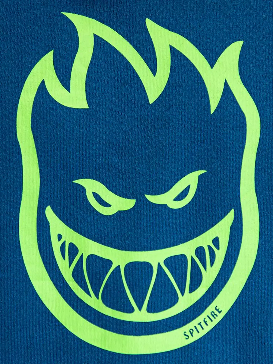 Polerón Hoodie Canguro Spitfire Hombre Azul 6