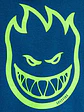 Polerón Hoodie Canguro Spitfire Hombre Azul - Miniatura 6