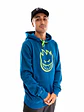 Polerón Hoodie Canguro Spitfire Hombre Azul - Miniatura 4