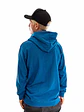 Polerón Hoodie Canguro Spitfire Hombre Azul - Miniatura 2