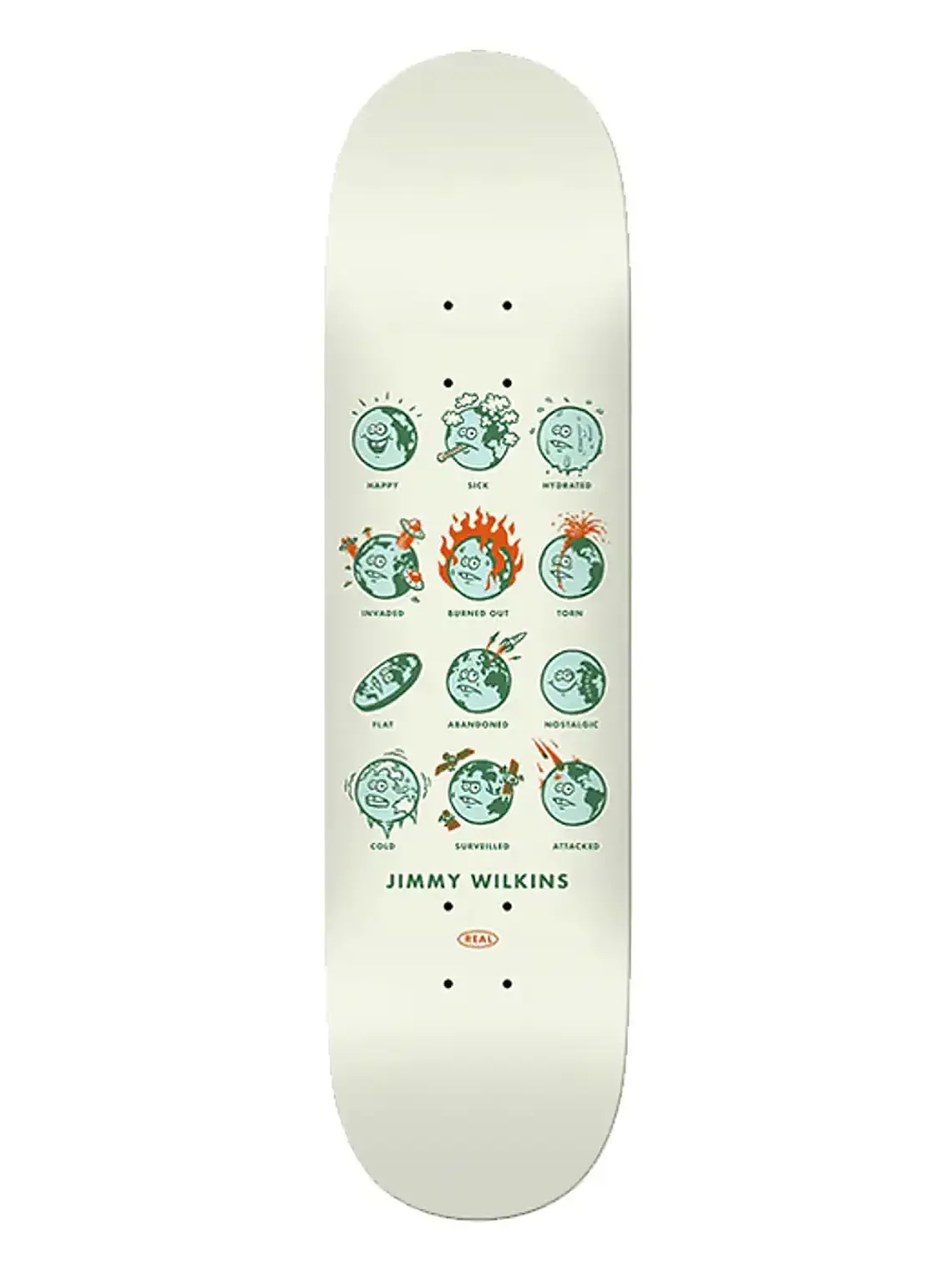 Tabla Real - Jimmy How Are You - 8.5” + Lija Blank 1