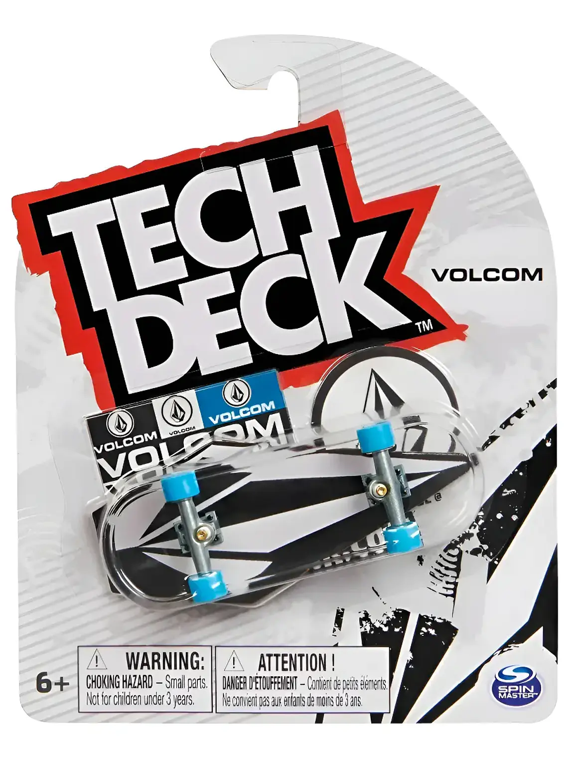 Tech Deck Finger Skate 1 Patineta Volcom Para Dedos 96 Mm 1