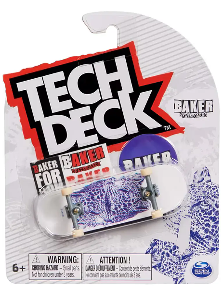 Patineta Para Dedos Tech Deck - Serie Baker - Spin Master - 1