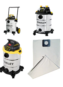 Bolsa Para Aspiradora Stanley Sl18117-19117-Sl18158 - AV - Envío Gratis