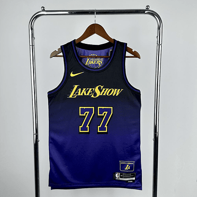 Camisola NBA Los Angeles Lakers - Luka Dončić 77 - City Edition