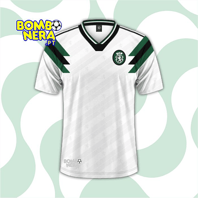 Camisola Classic 90's Branca Sporting