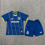 Conjunto Alternativo FC Porto 2025/26 - CRIANÇA - Comemorativa 15 anos Liga Europa