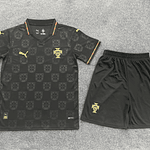 Conjunto Alternativo Preto da Selecção de Portugal 2026 - Mundial - CRIANÇA