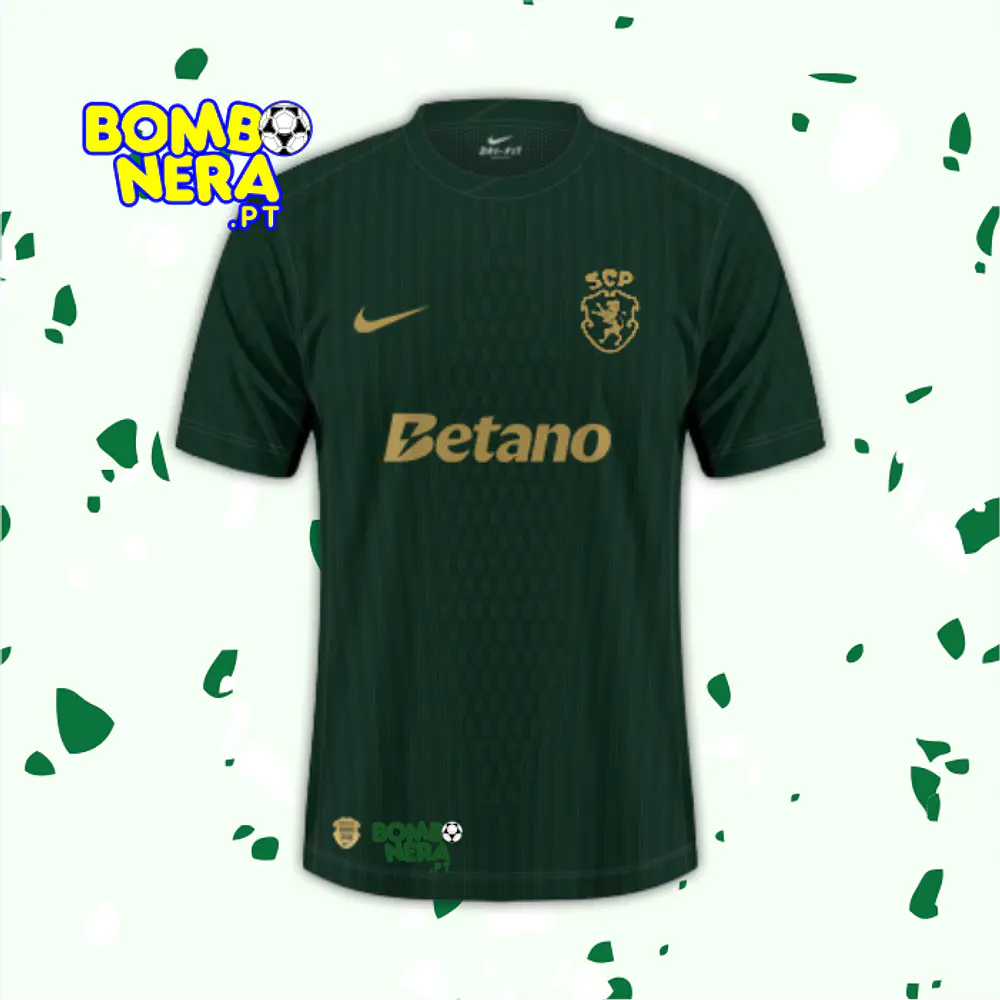 Camisola alternativa Sporting 120 anos 2026/27