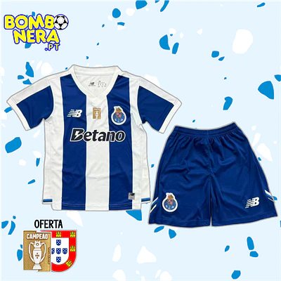 Conjunto Principal FC Porto 2026/27 - CRIANÇA