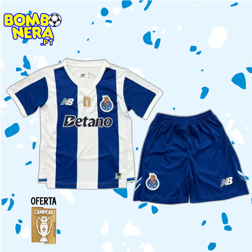 Conjunto Principal FC Porto 2026/27 - CRIANÇA