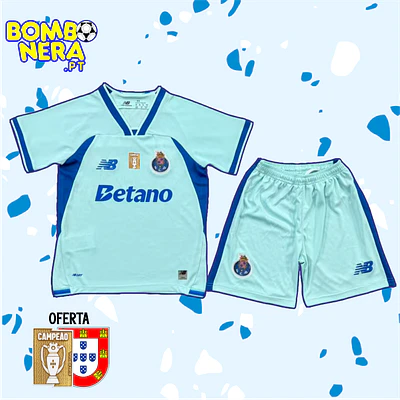 Conjunto Alternativo FC Porto 2026/27 - CRIANÇA