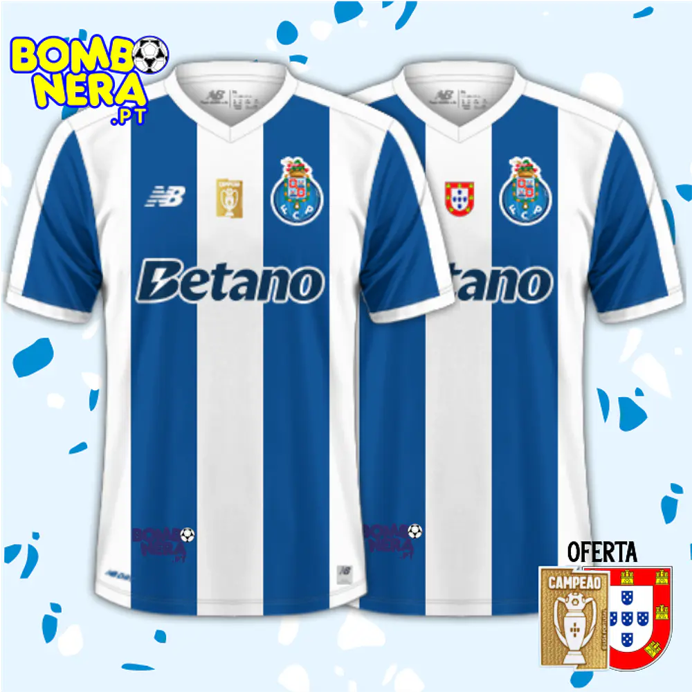 Camisola Principal FC Porto 2026/27 - Oferta de Patch