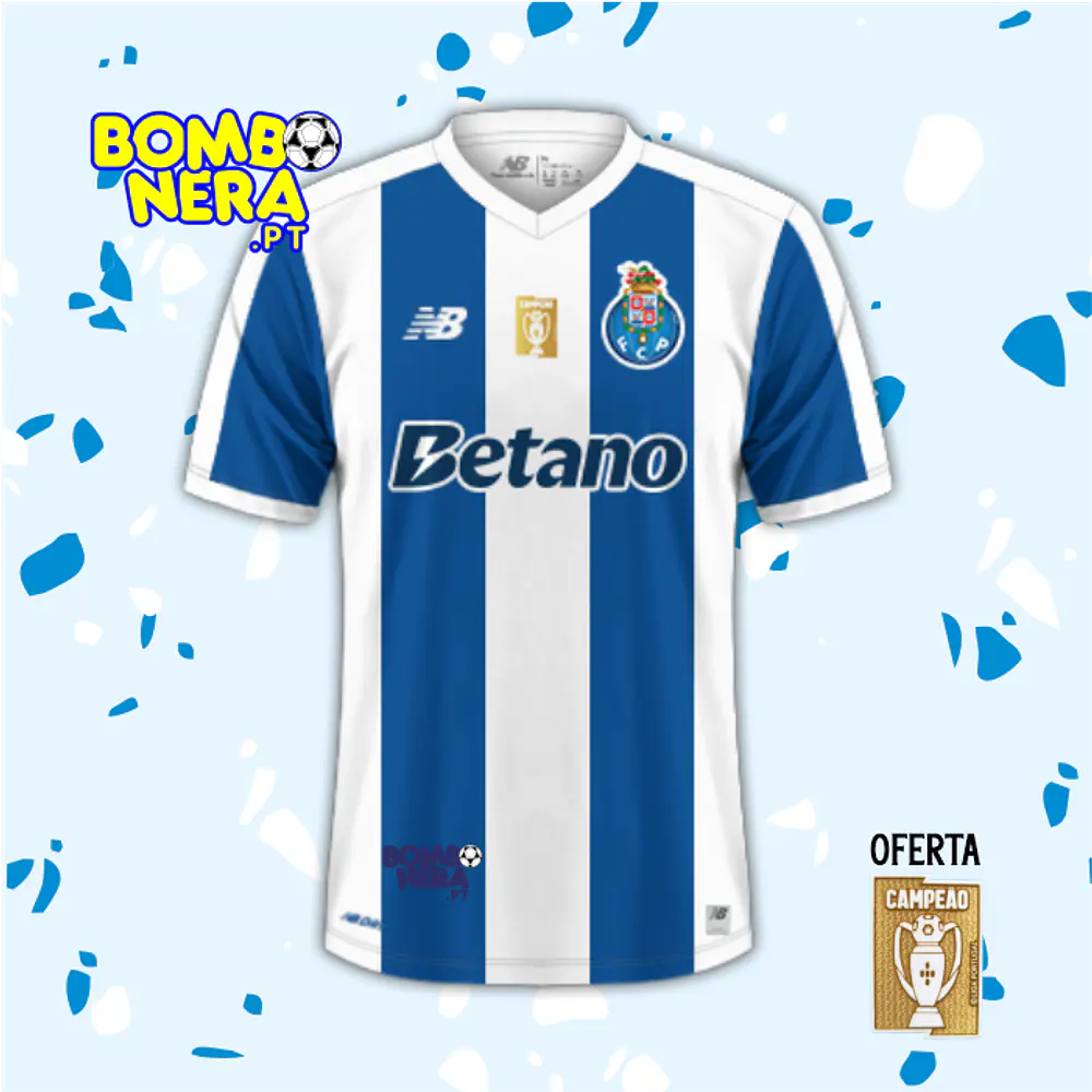 Camisola Principal FC Porto 2026/27 - Oferta de Patch