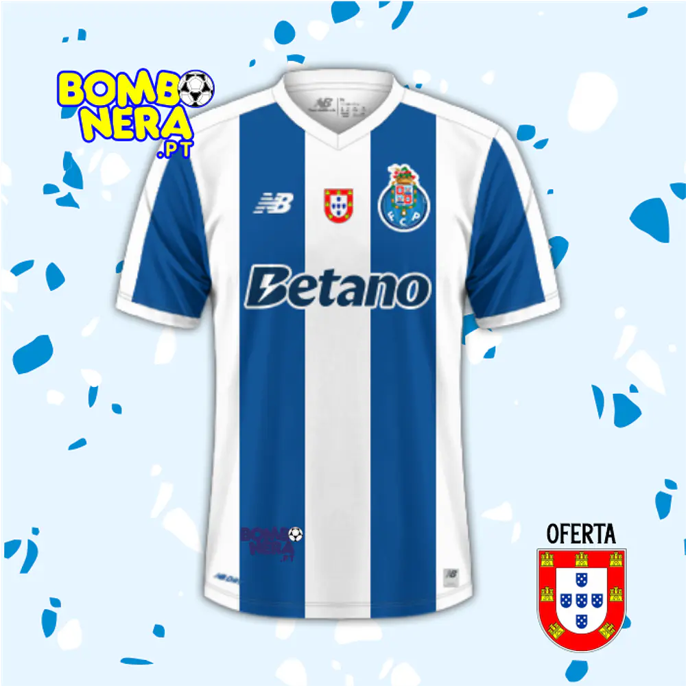 Camisola Principal FC Porto 2026/27 - Oferta de Patch