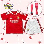 Conjunto Benfica 2026/27 com meias - CRIANÇA