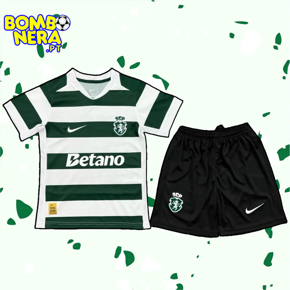 Conjunto Sporting 2026/27 - CRIANÇA