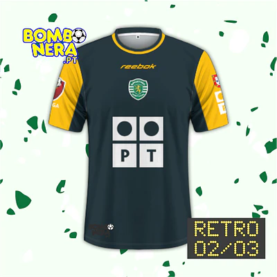 Camisola Alternativa Sporting CP 2002/03 – Reebok x PT
