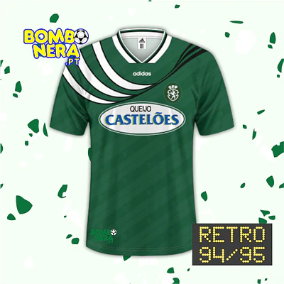 Camisola Alternativa Verde Sporting CP 1994/95
