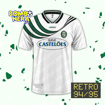 Camisola Alternativa Branca Sporting CP 1994/95