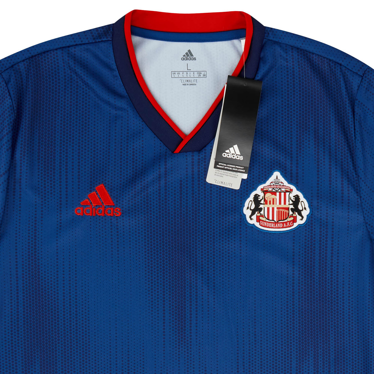 Camiseta Futbol Adidas Sunderland 2019-20 Visitante - Sin Sponsor