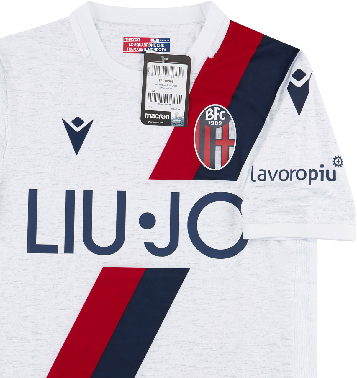 Camiseta Futbol Macron Bologna 2019-20 Visita