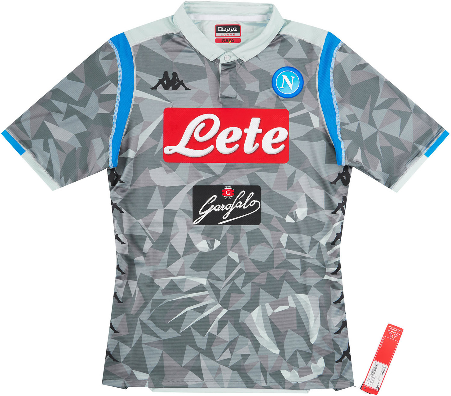 Camiseta Futbol Kappa Napoli 2018-19 Tercera Equipación