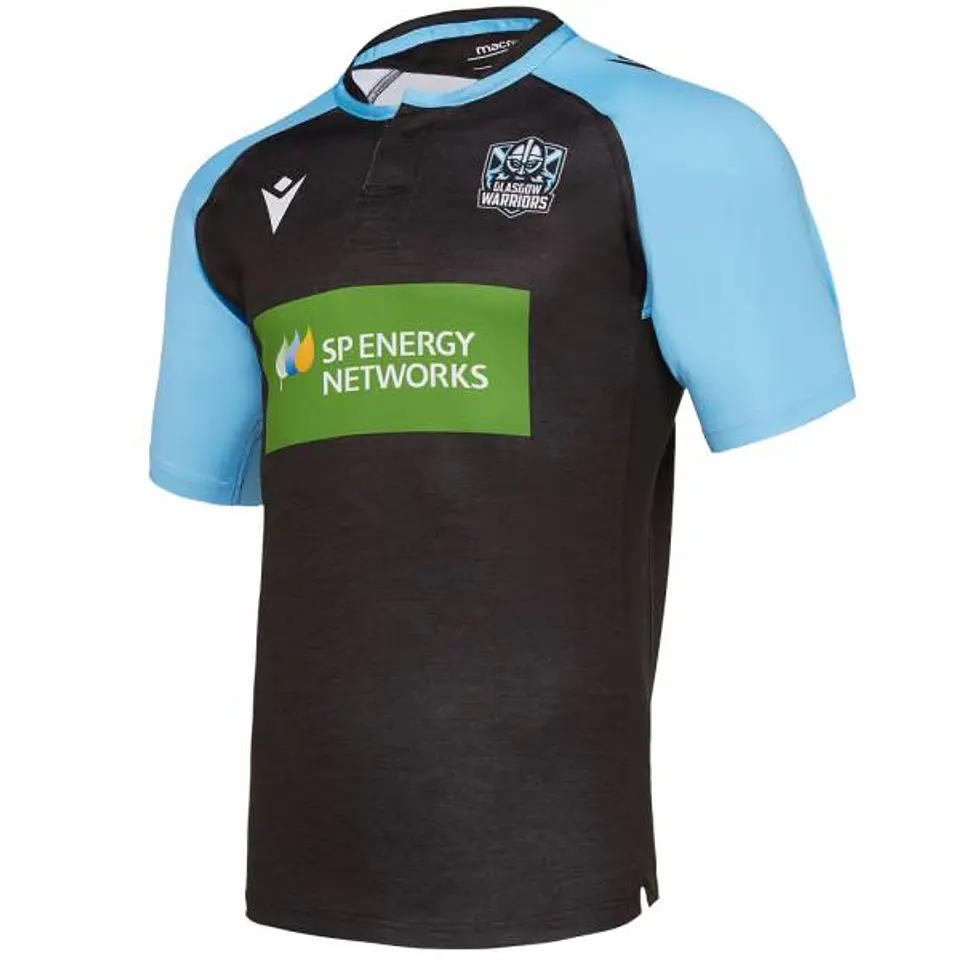Camiseta Rugby Macron Glasgow Warriors 2019-20 Entrenamiento 1