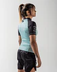 Kingz Born To Rule Women's S/S Rashguard Teal - Miniatura 3