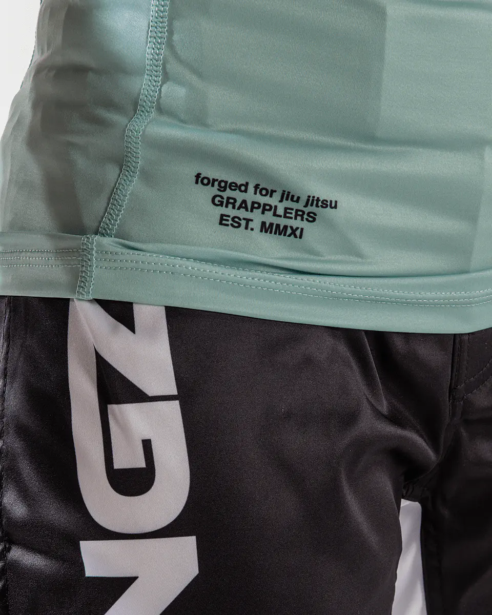 Kingz Born To Rule Women's S/S Rashguard Teal 7