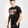 Polera Venum MUAY THAI Classic 20 T-Shirt Black/Red