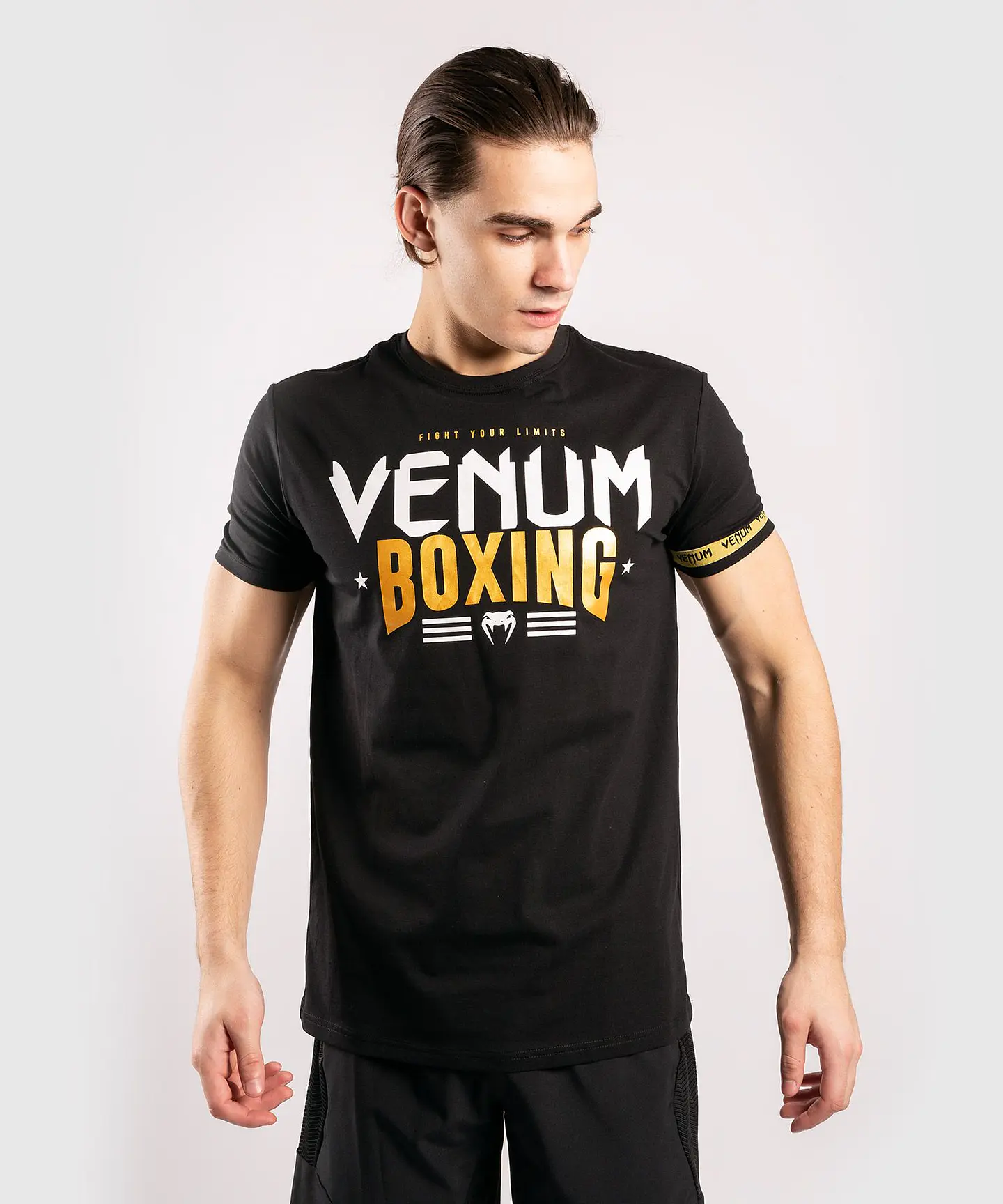 Polera Venum BOXING Classic 20 T-Shirt - Black/Gold 6