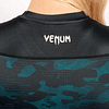 Venum Defender long sleeve Rashguard - for women - Black/Green