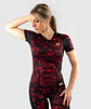 Venum Defender Rashguard - Short Sleeves - Black/Red - Miniatura 1